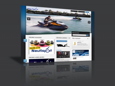 Site internet - Nautisport